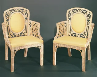 Coppia di sedie Chippendale cinesi, c.1770